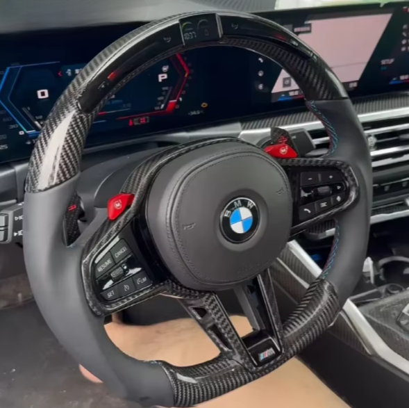 Carbon Fiber Steering Wheel for BMW M Series 2025